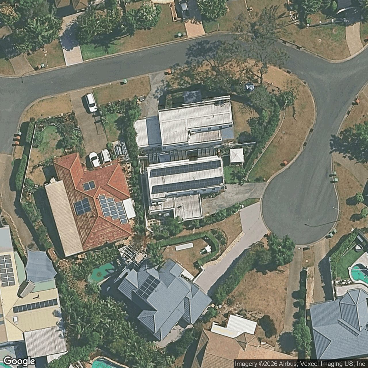 Aerial view of 2/14 Pinehurst Place, Robina QLD 4226