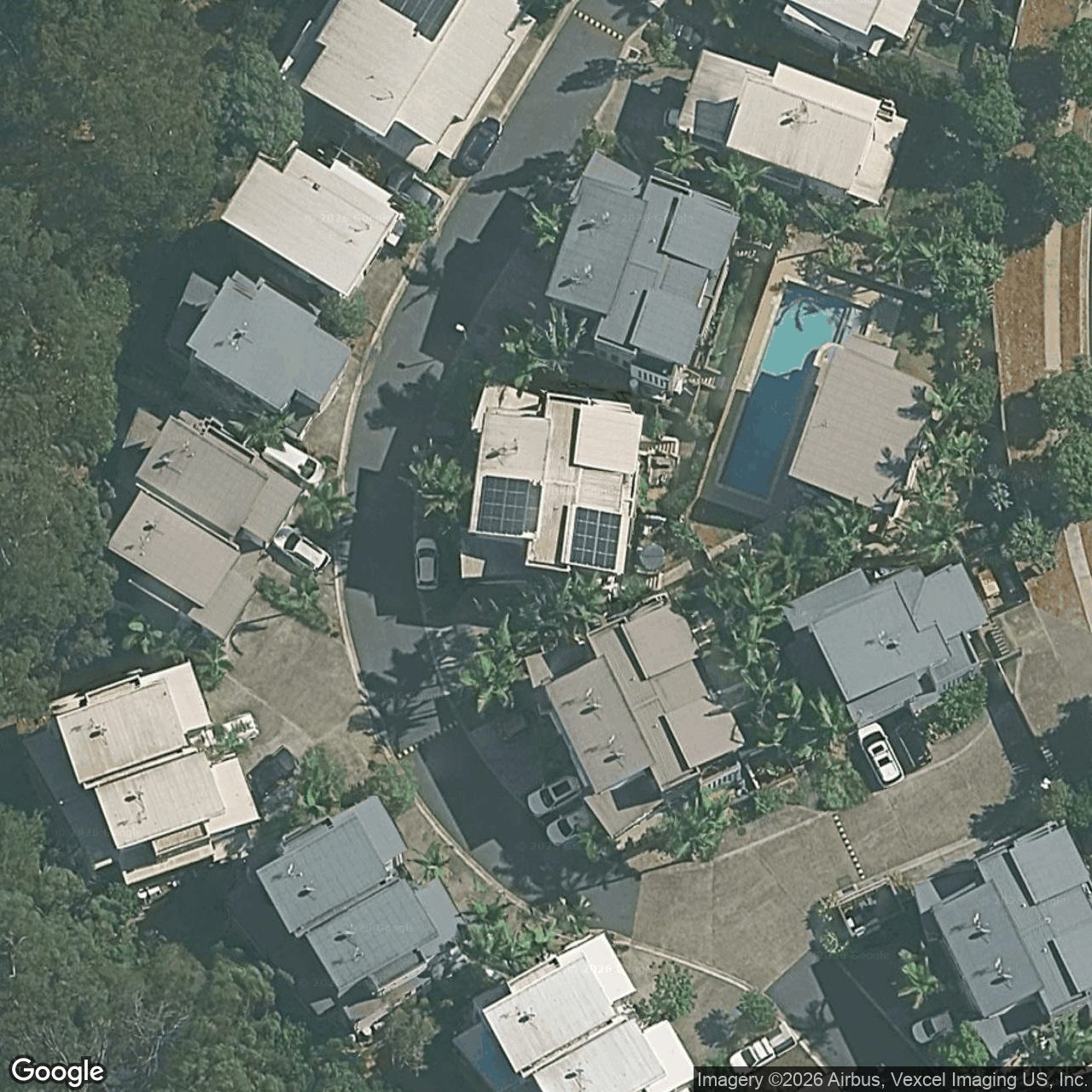Aerial view of 47/17 Great Southern Drive