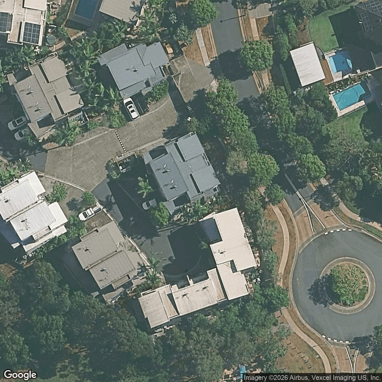 Aerial view of 3/17 Great Southern Drive, Robina QLD 4226