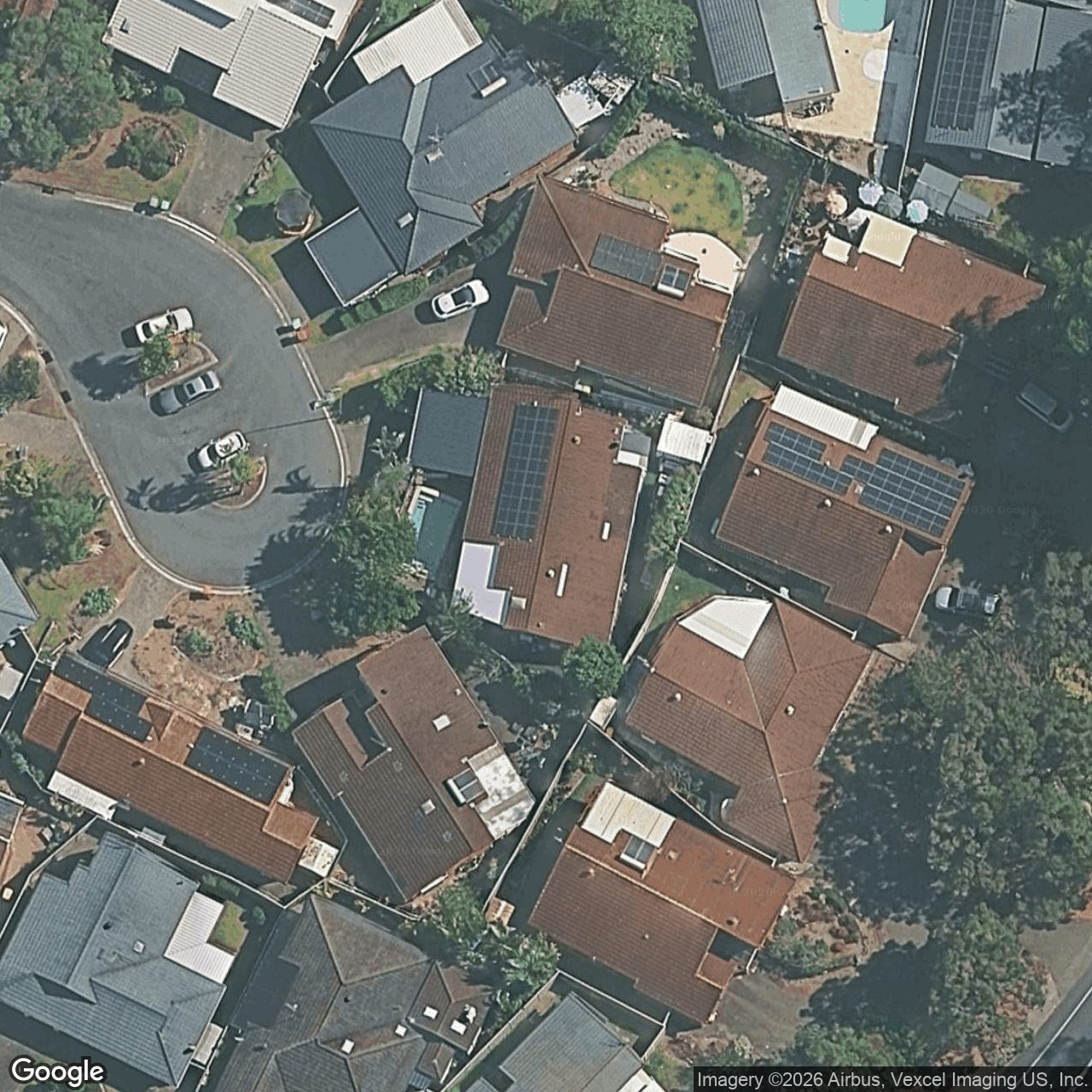 Aerial view of 17 Roseville Court, Robina QLD 4226