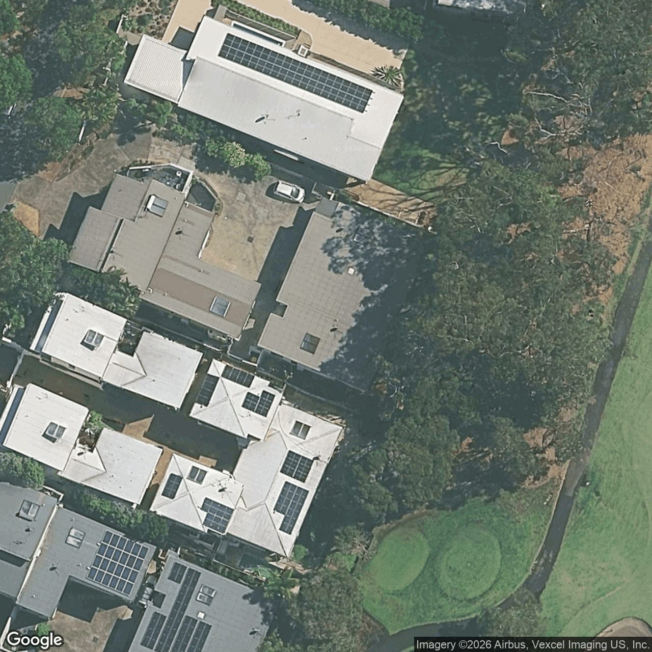 Aerial view of 3/17 Andromeda Parade, Robina QLD 4226