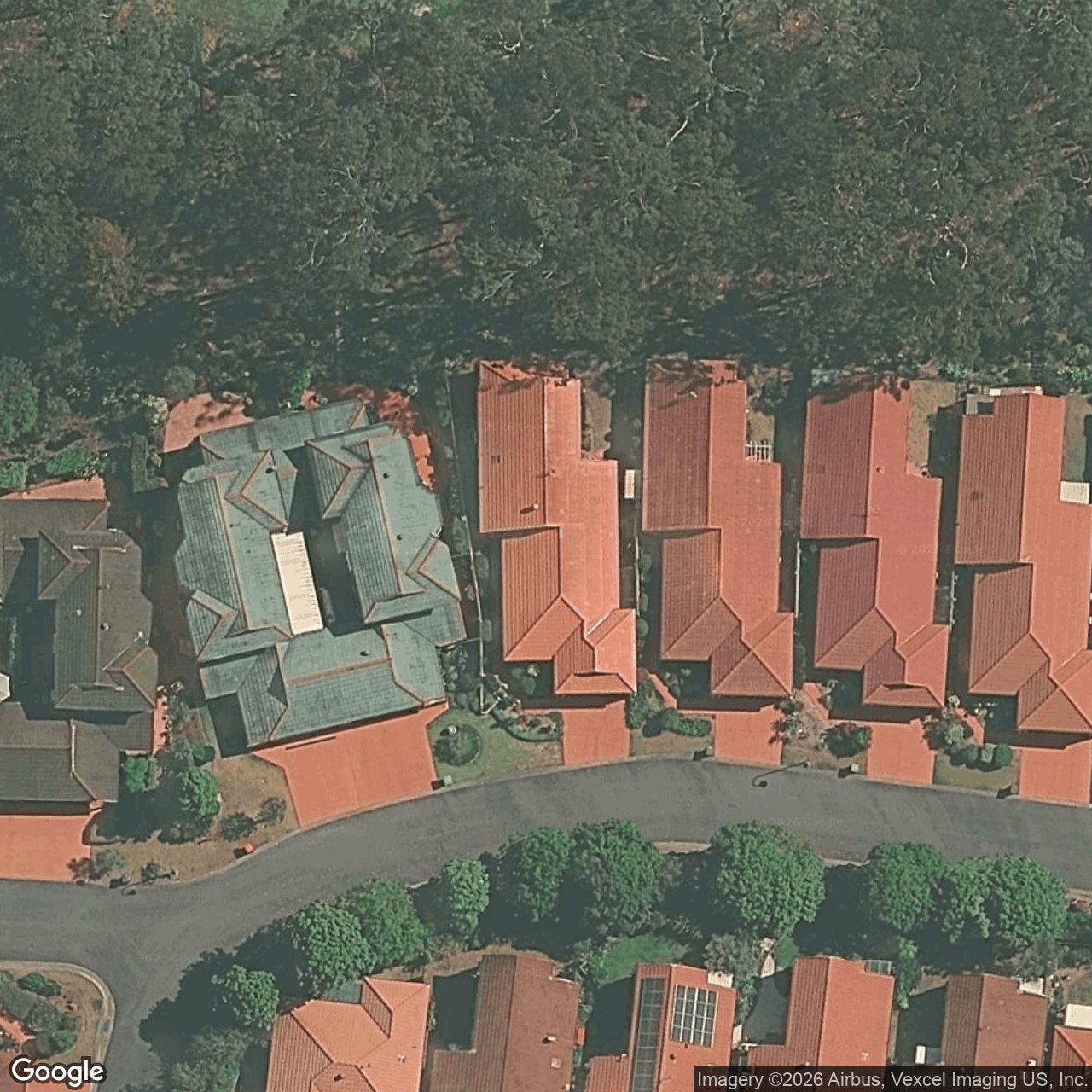 Aerial view of 31/14 Oakmont Street, Robina QLD 4226