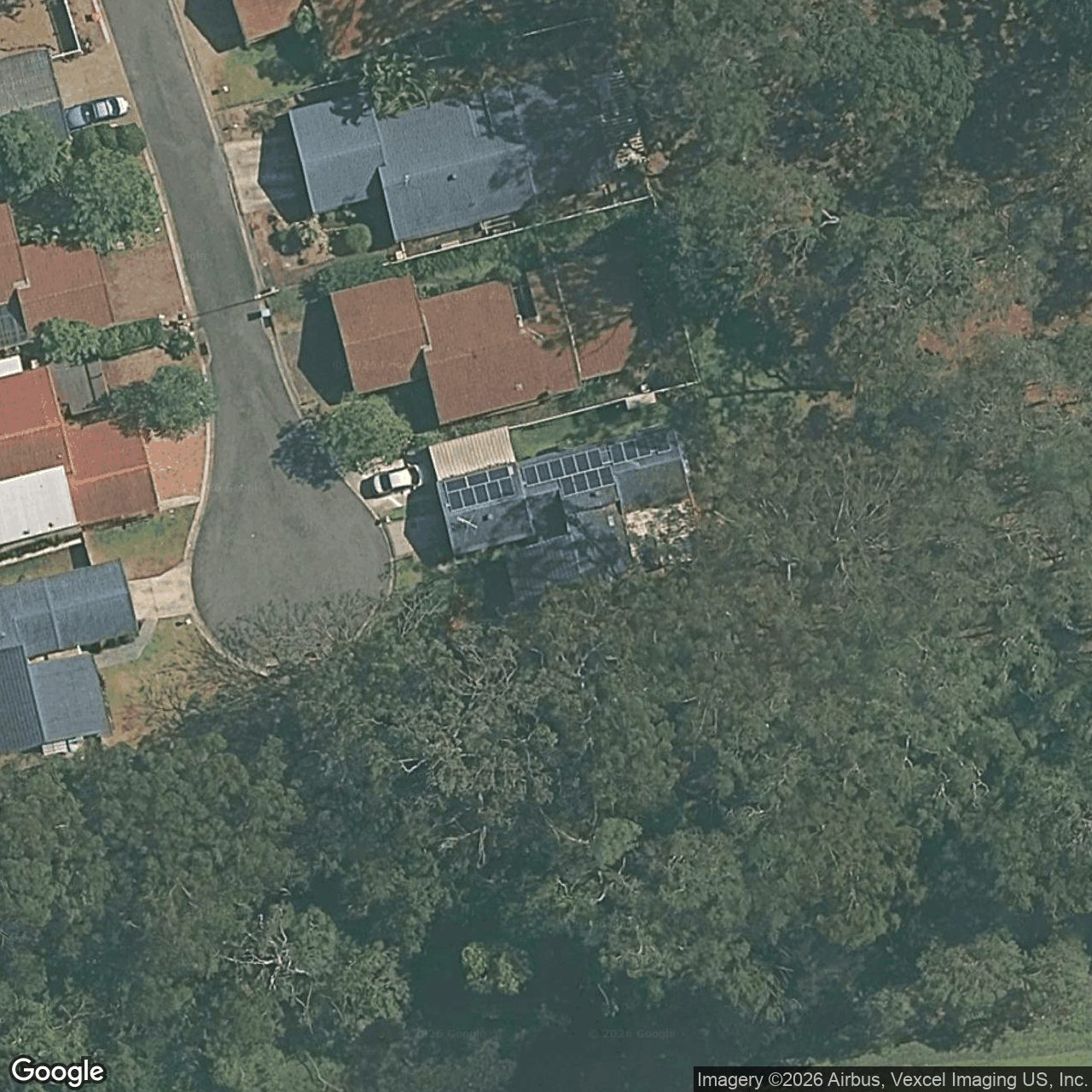 Aerial view of 7 St Andrews Glade, Robina QLD 4226