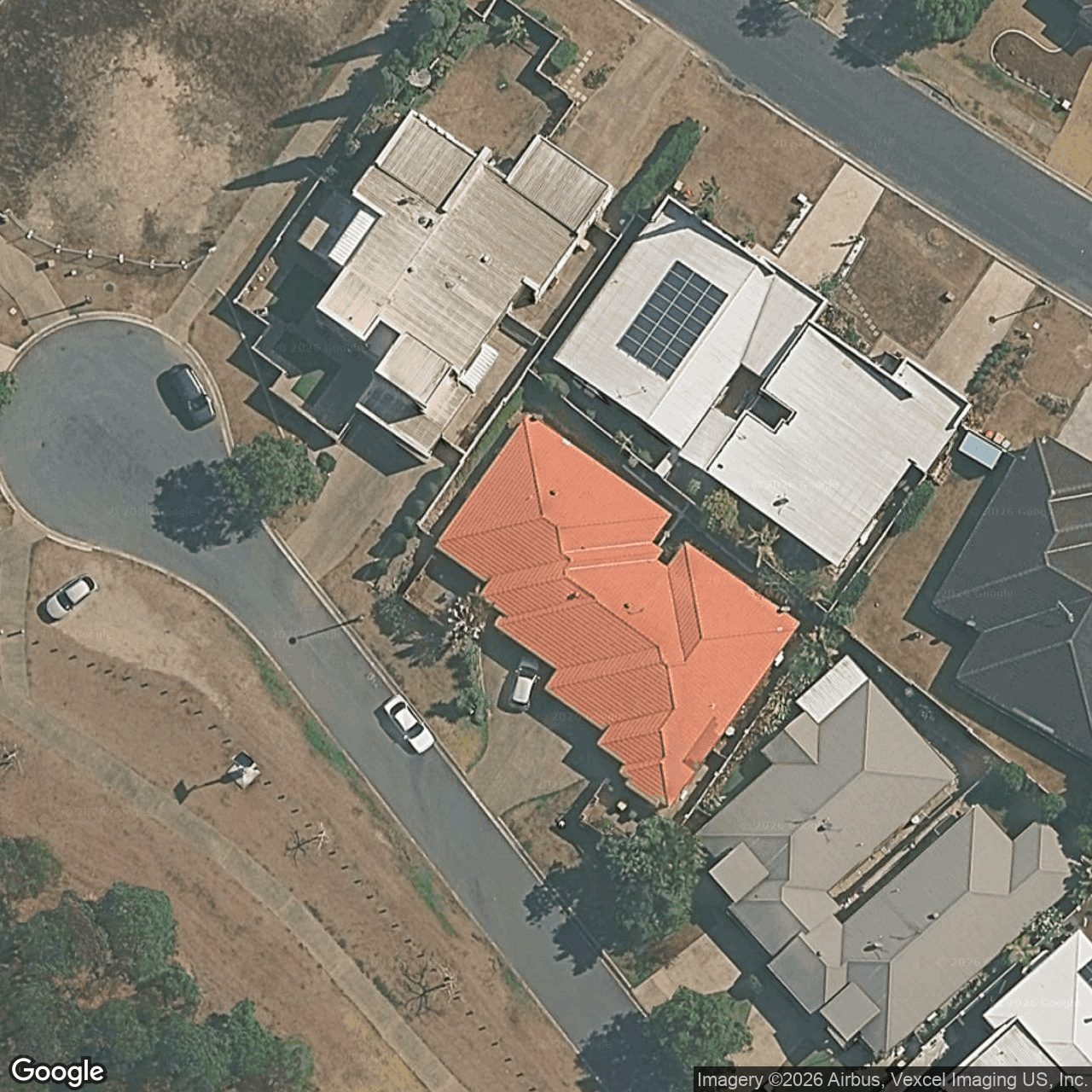 Aerial view of 1/7 Maidenhair Place, Robina QLD 4226