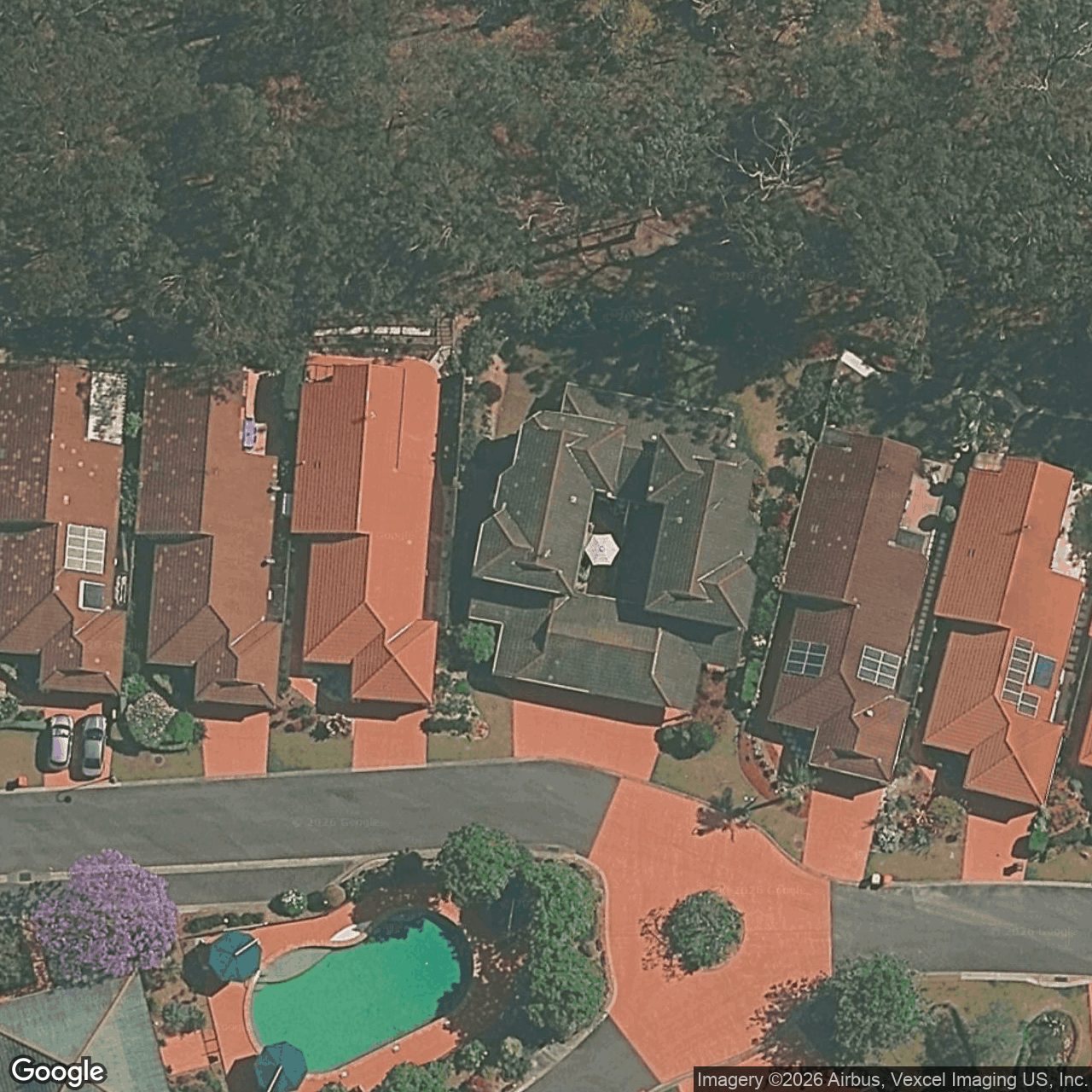 Aerial view of 45/14 Oakmont Street, Robina QLD 4226