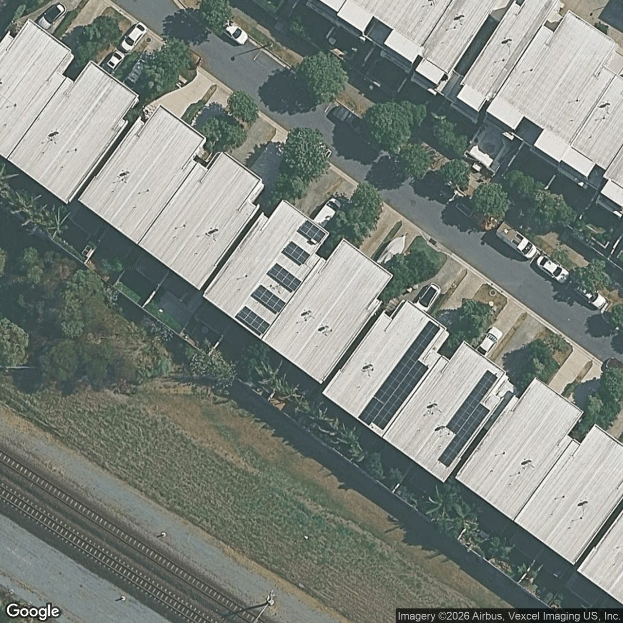 Aerial view of 101 Parnell Boulevard, Robina QLD 4226