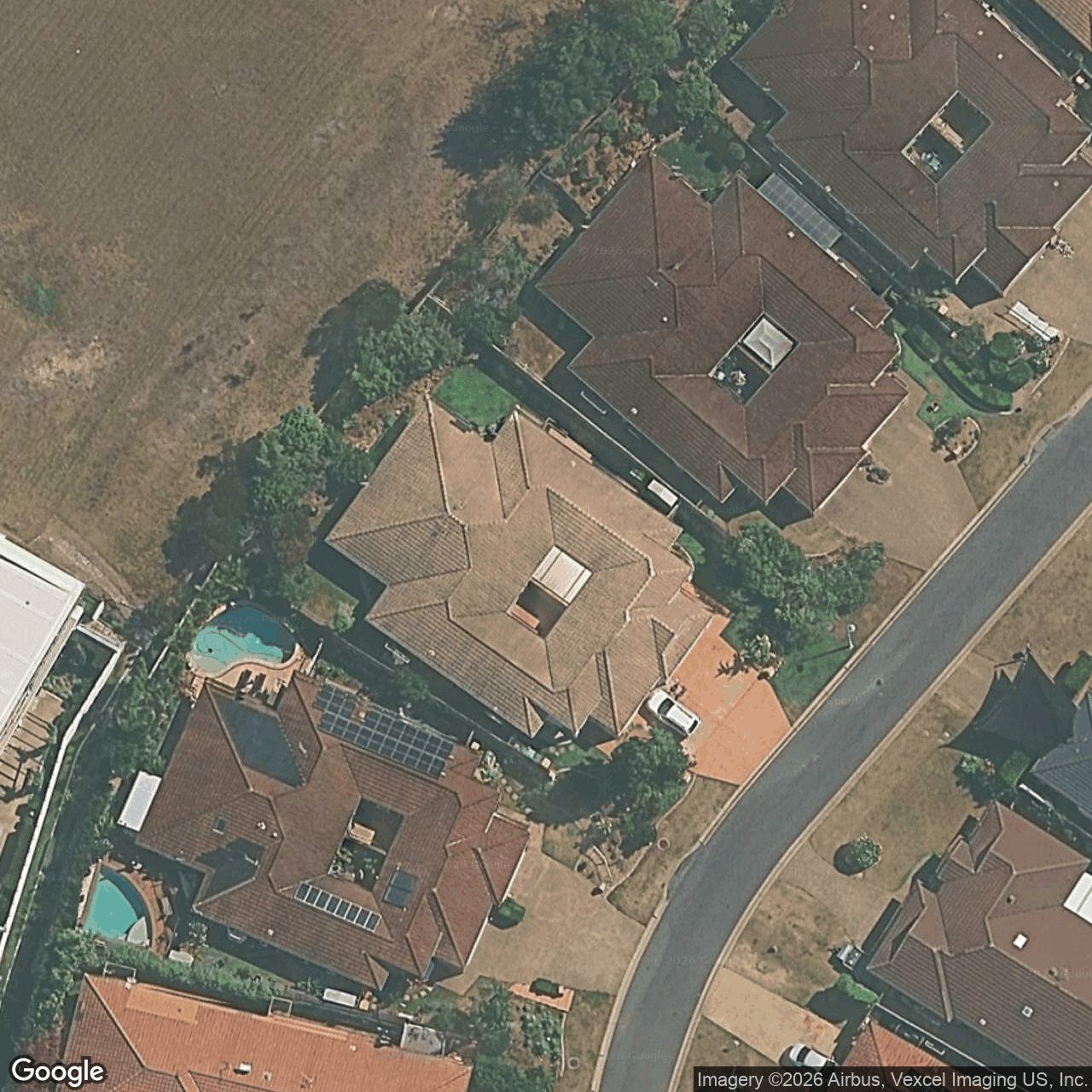Aerial view of 2/27 Mountain Ash Circuit, Robina QLD 4226