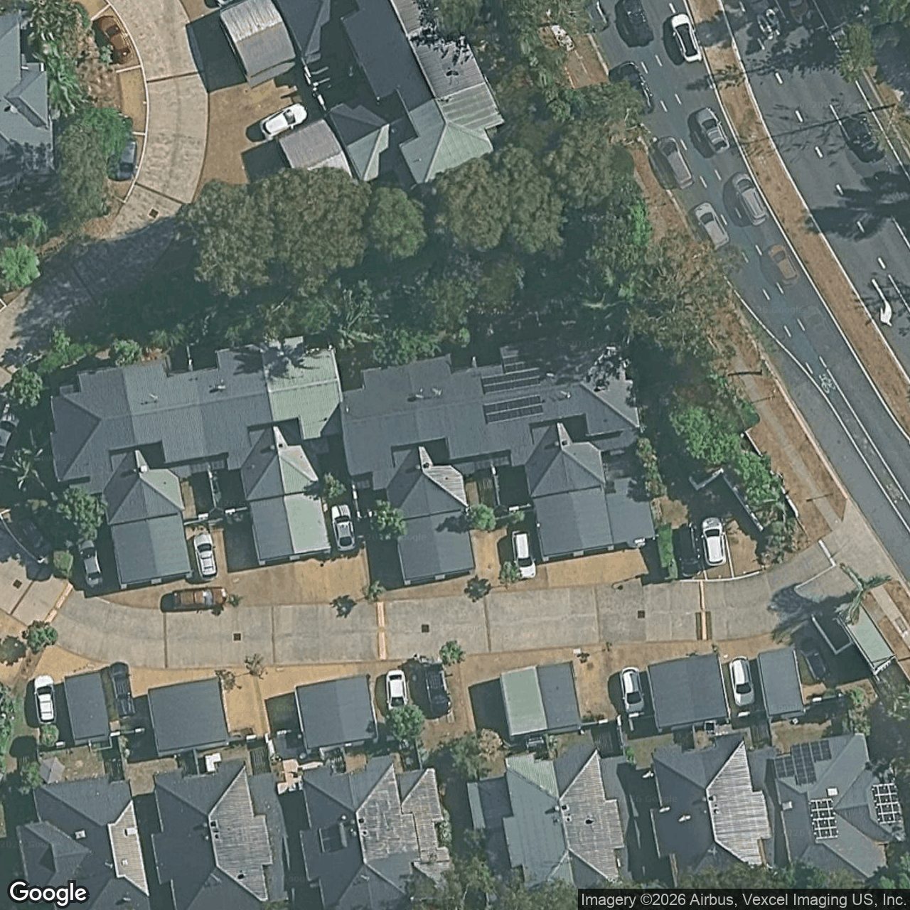 Aerial view of 20/1 University Drive, Robina QLD 4226