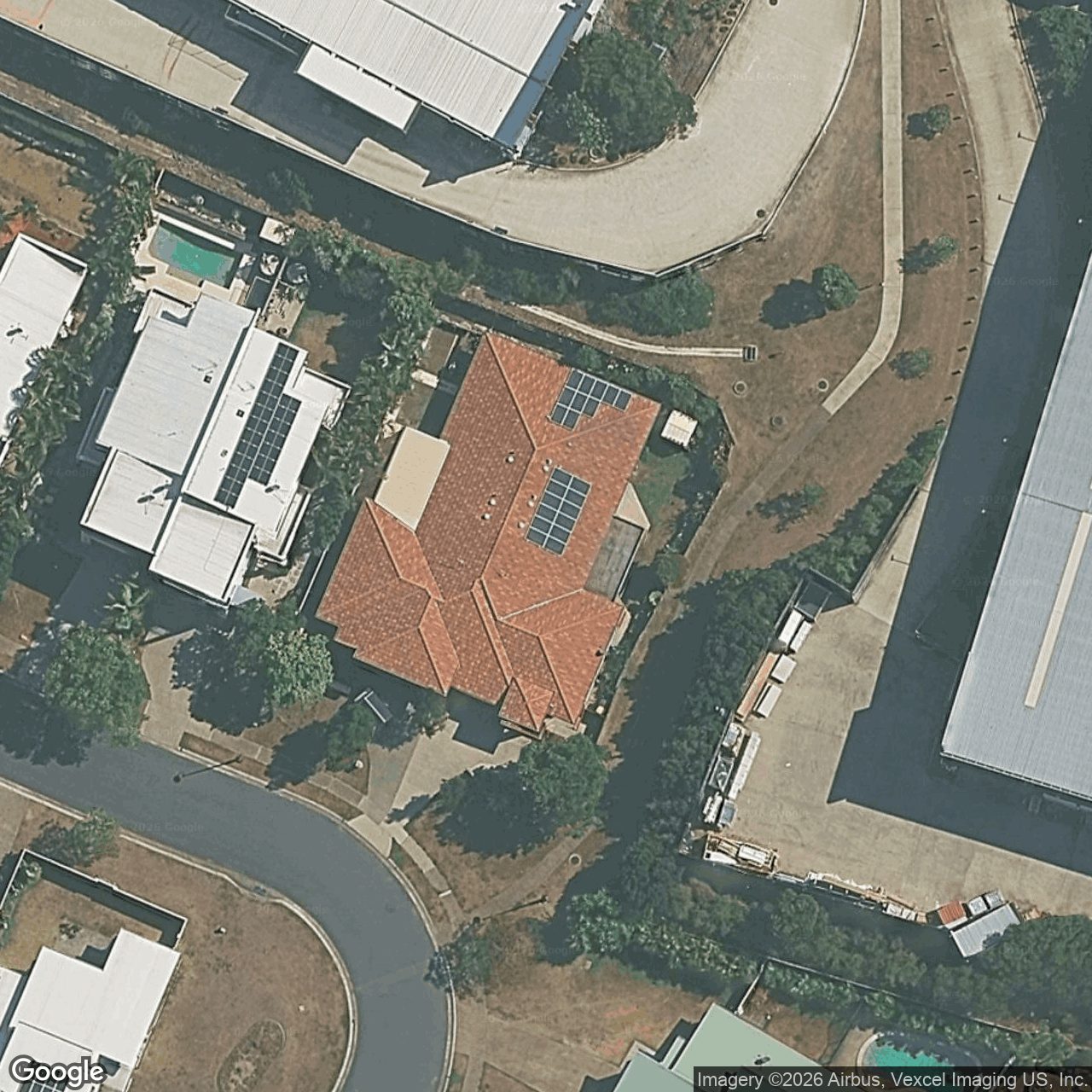 Aerial view of 2/32 Heights Drive