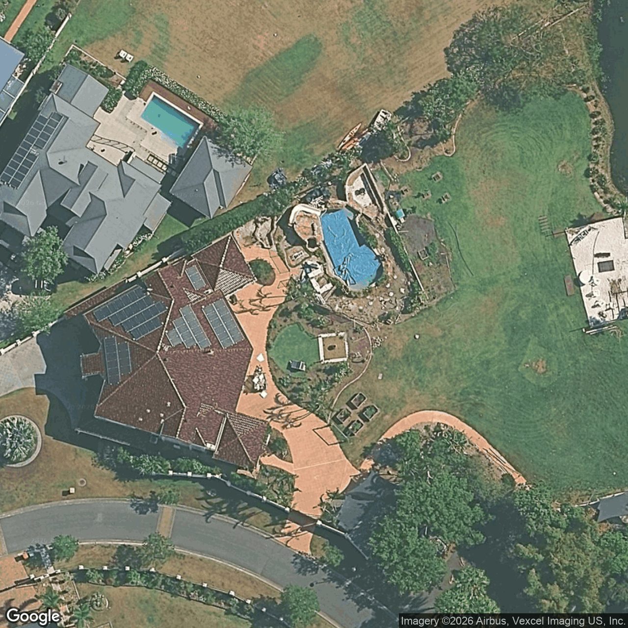 Aerial view of 80 Peach Drive, Robina QLD 4226