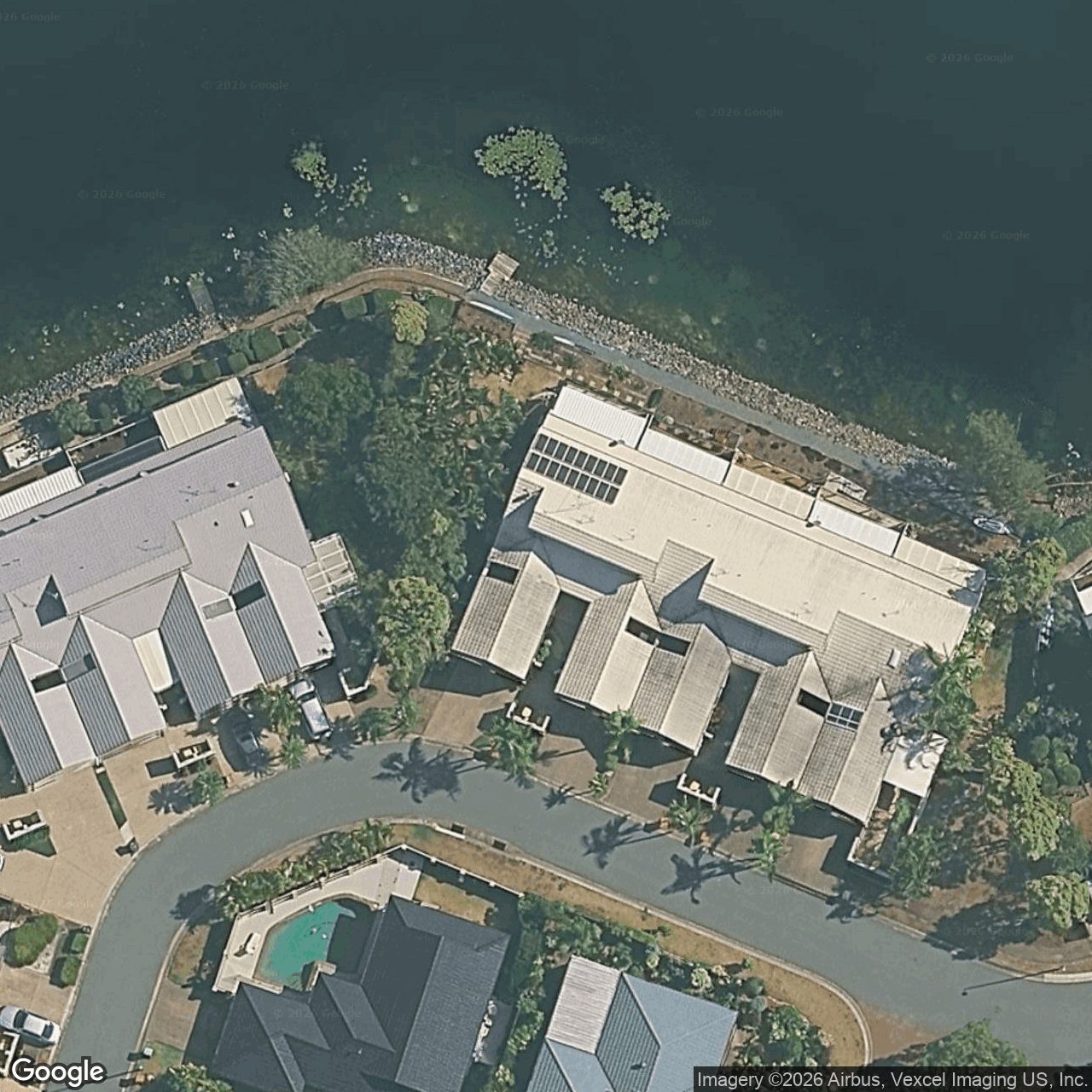 Aerial view of 1/21 Dandenong Terrace, Robina QLD 4226