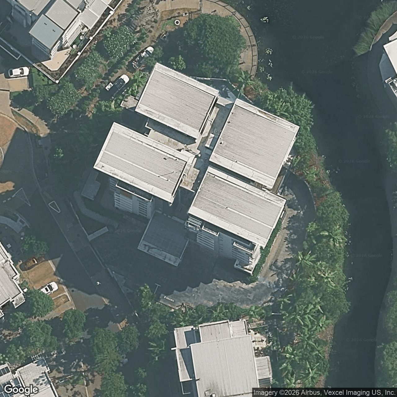 Aerial view of 37/38 Riverwalk Avenue