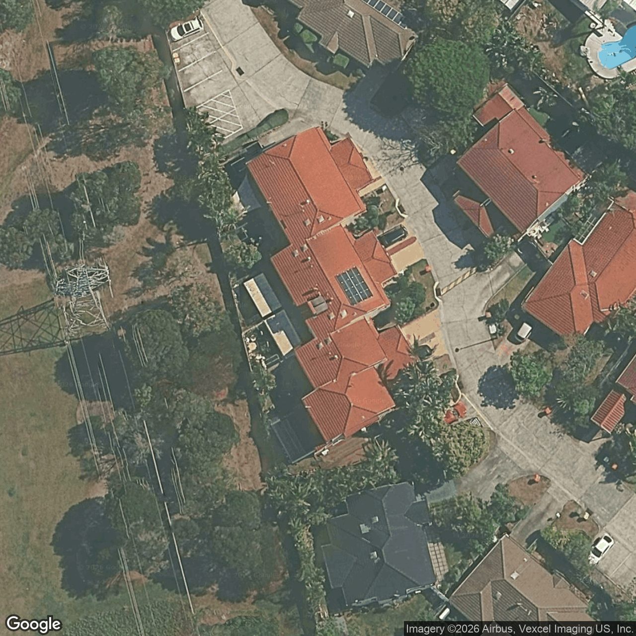 Aerial view of 3/8 Tiffany Close