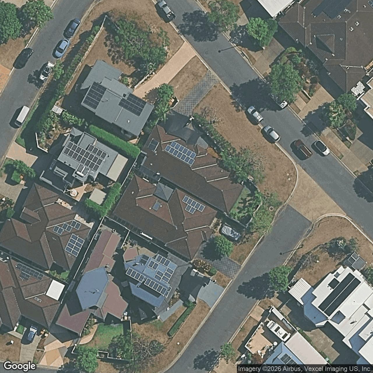 Aerial view of 8 Silvermaple Street, Robina QLD 4226