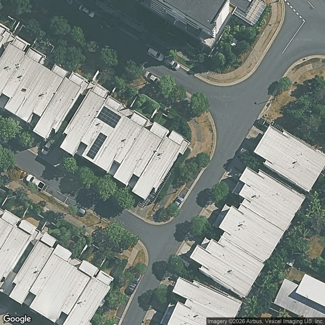 Aerial view of 2 Parnell Boulevard, Robina QLD 4226
