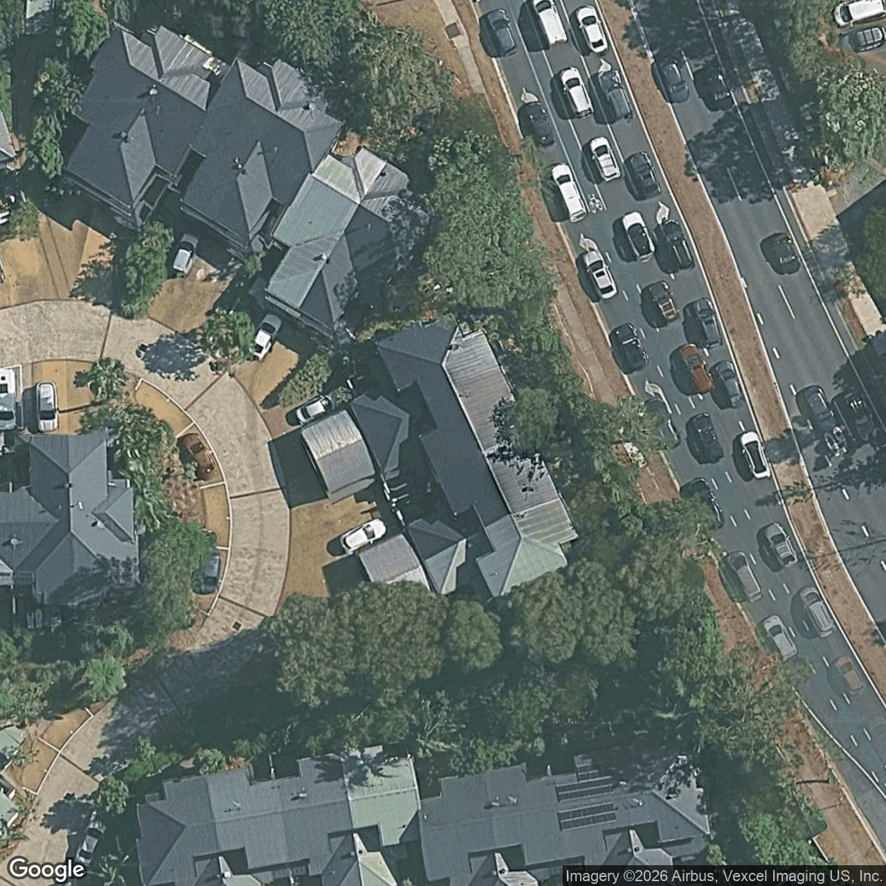 Aerial view of 28/1 University Drive