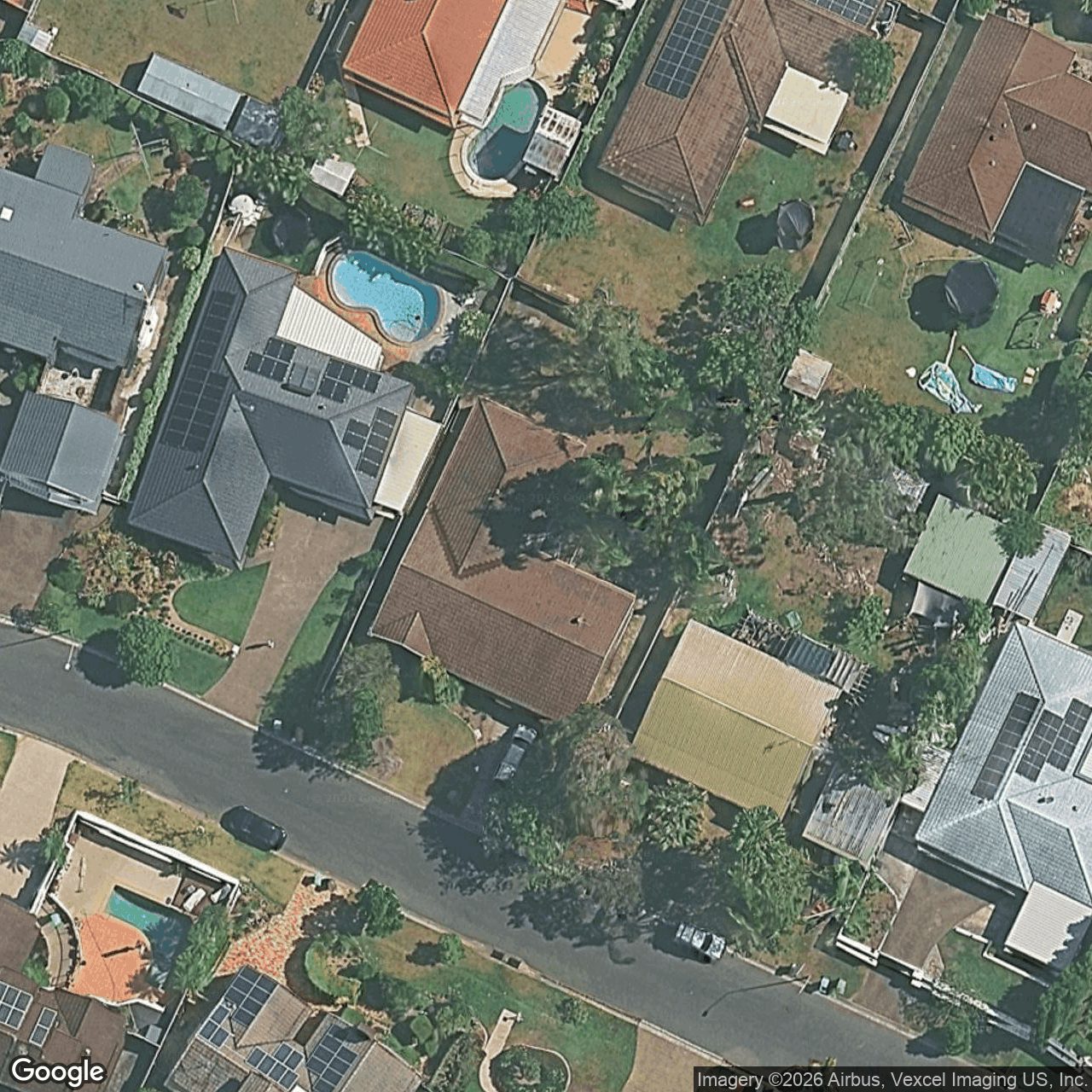 Aerial view of 49 Sunningdale Circuit, Robina QLD 4226