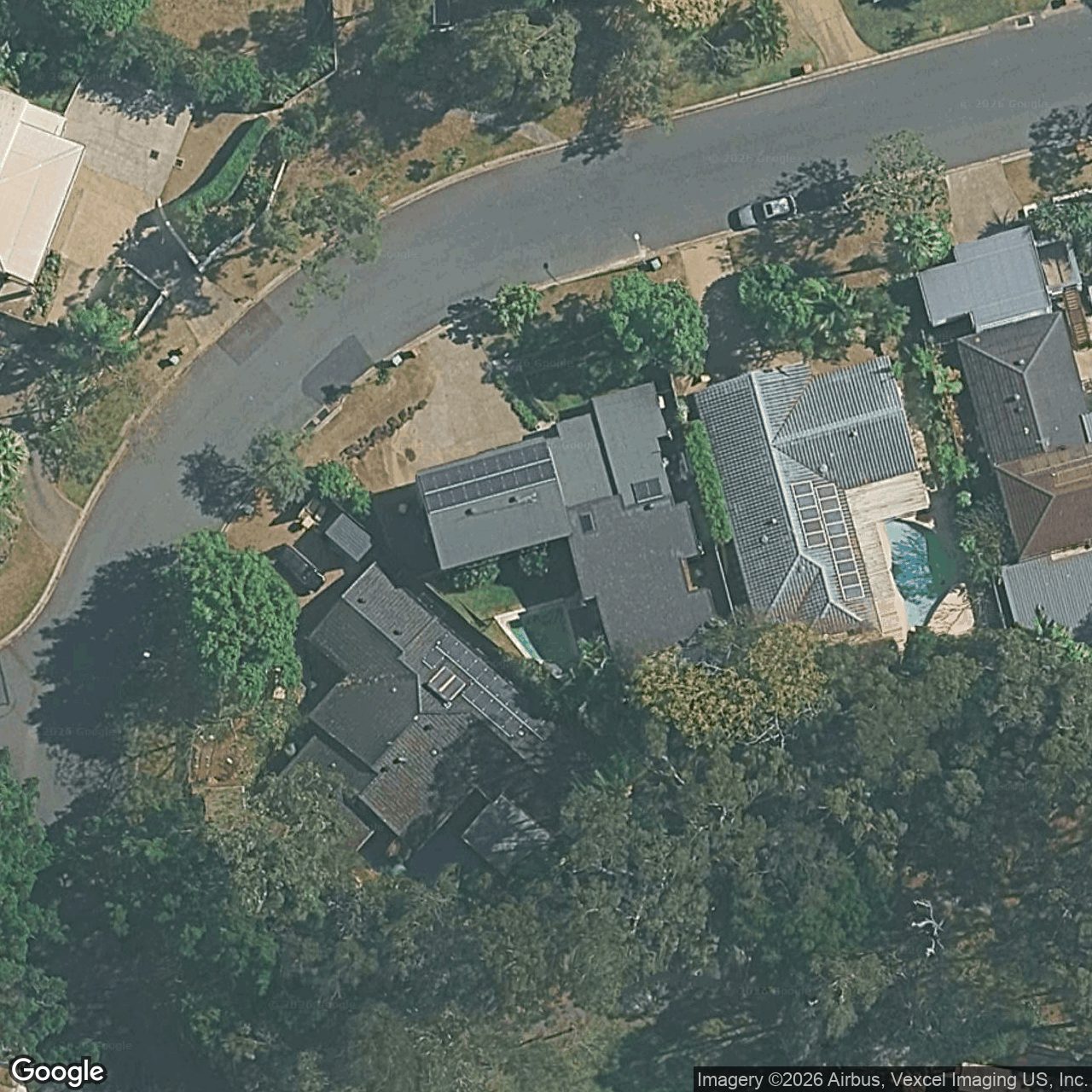 Aerial view of 23 Sandringham Drive, Robina QLD 4226