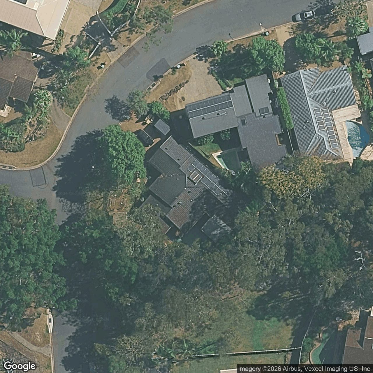 Aerial view of 21 Sandringham Drive, Robina QLD 4226