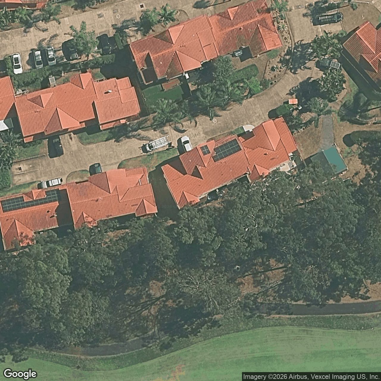 Aerial view of 19/51 Cottesloe Drive, Robina QLD 4226