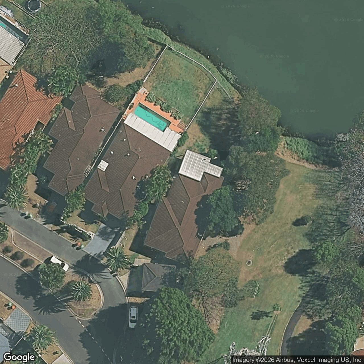 Aerial view of 24 Redbud Lane, Robina QLD 4226