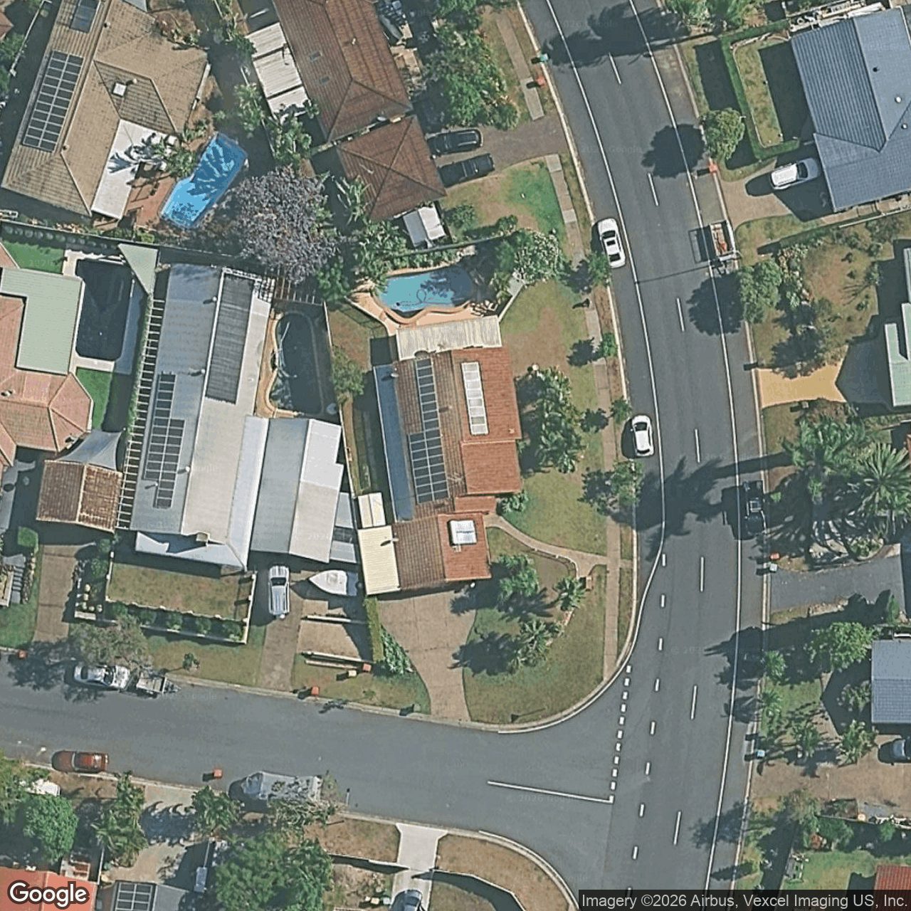Aerial view of 50 Sandringham Drive, Robina QLD 4226