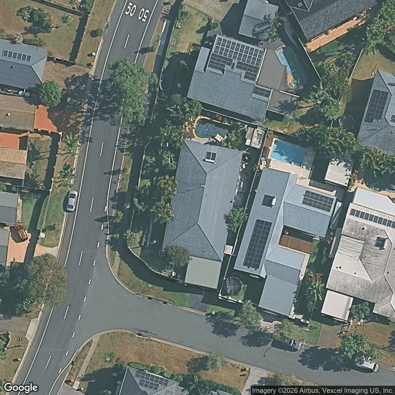 Aerial view of 2 Bilgola Place, Robina QLD 4226