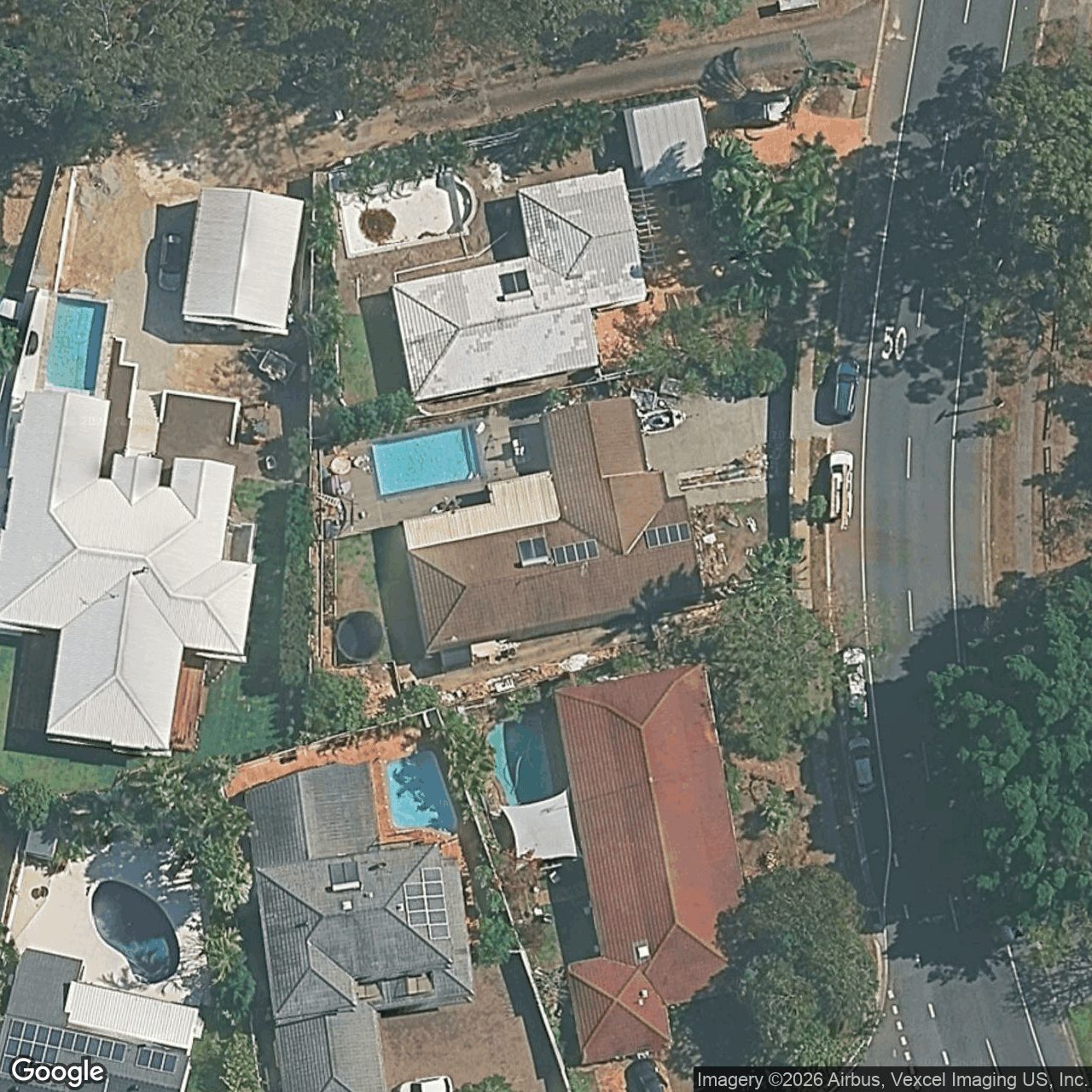 Aerial view of 29 Manly Drive, Robina QLD 4226