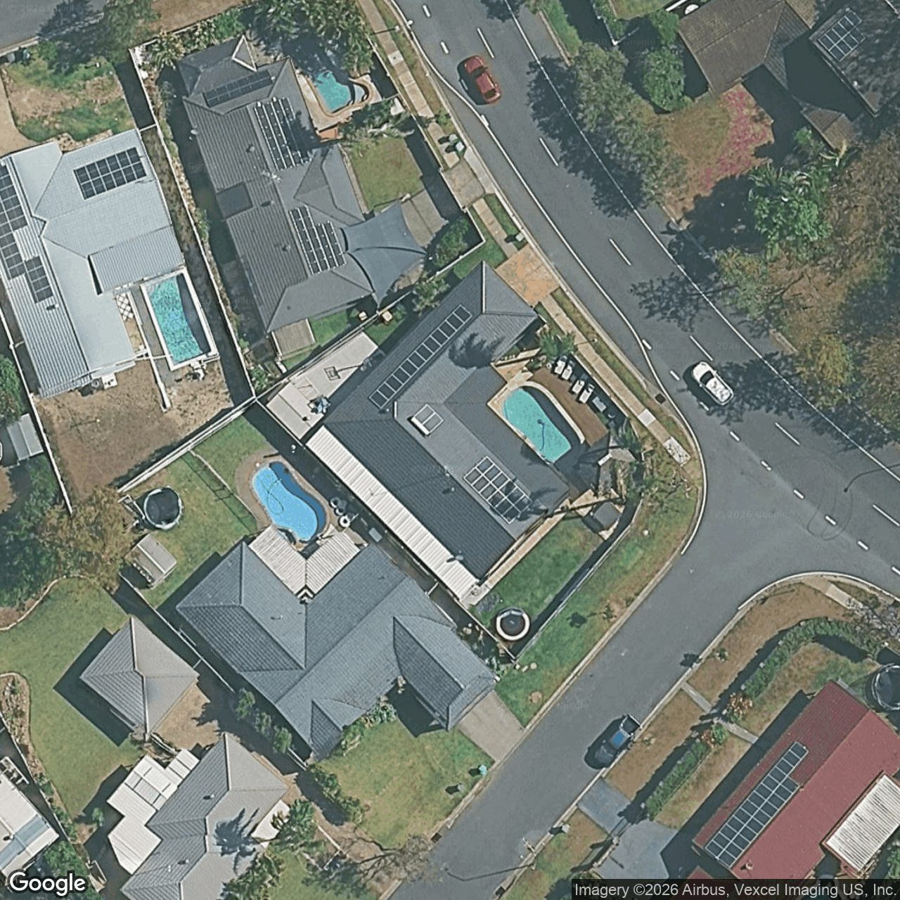 Aerial view of 35 Manly Drive, Robina QLD 4226
