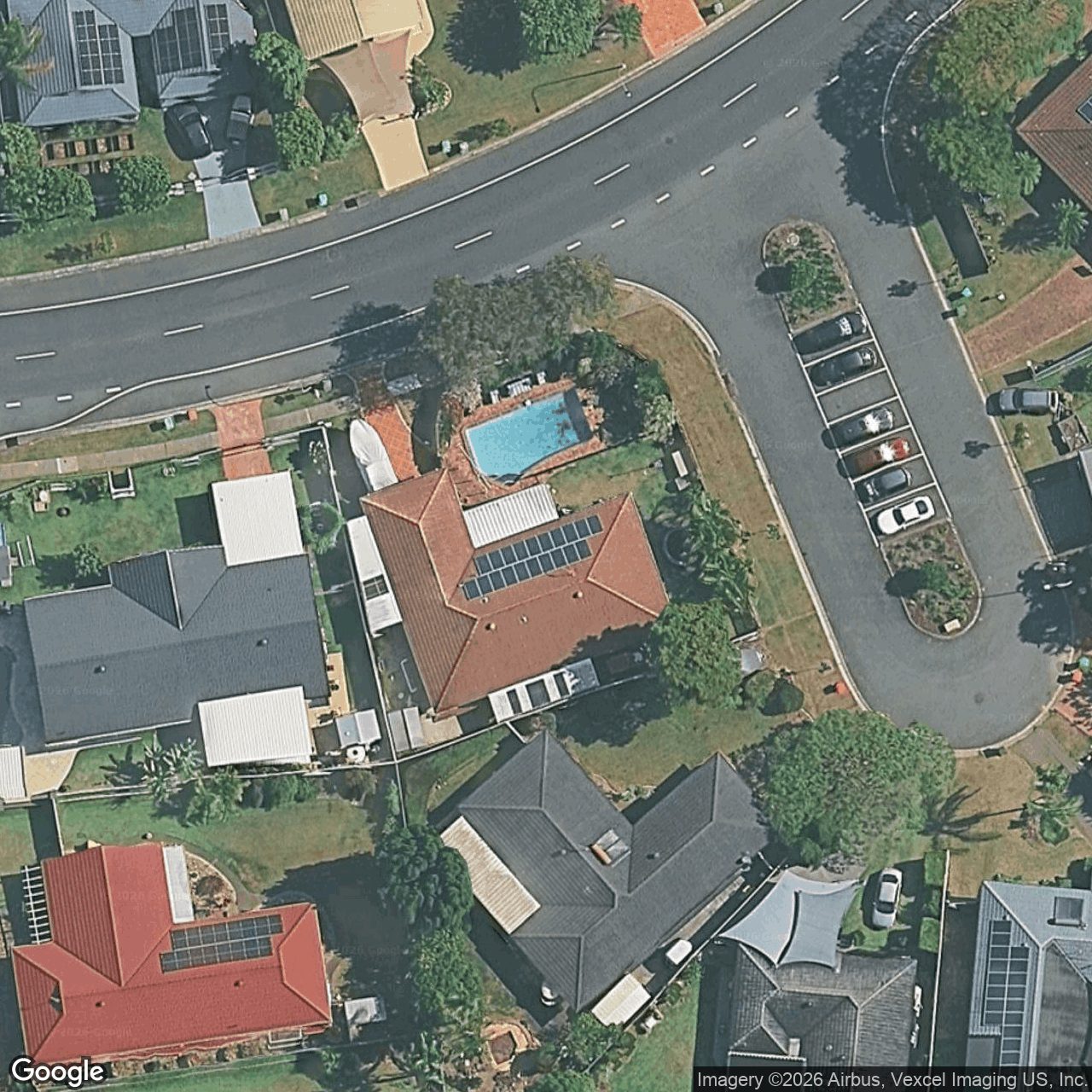 Aerial view of 47 Manly Drive, Robina QLD 4226