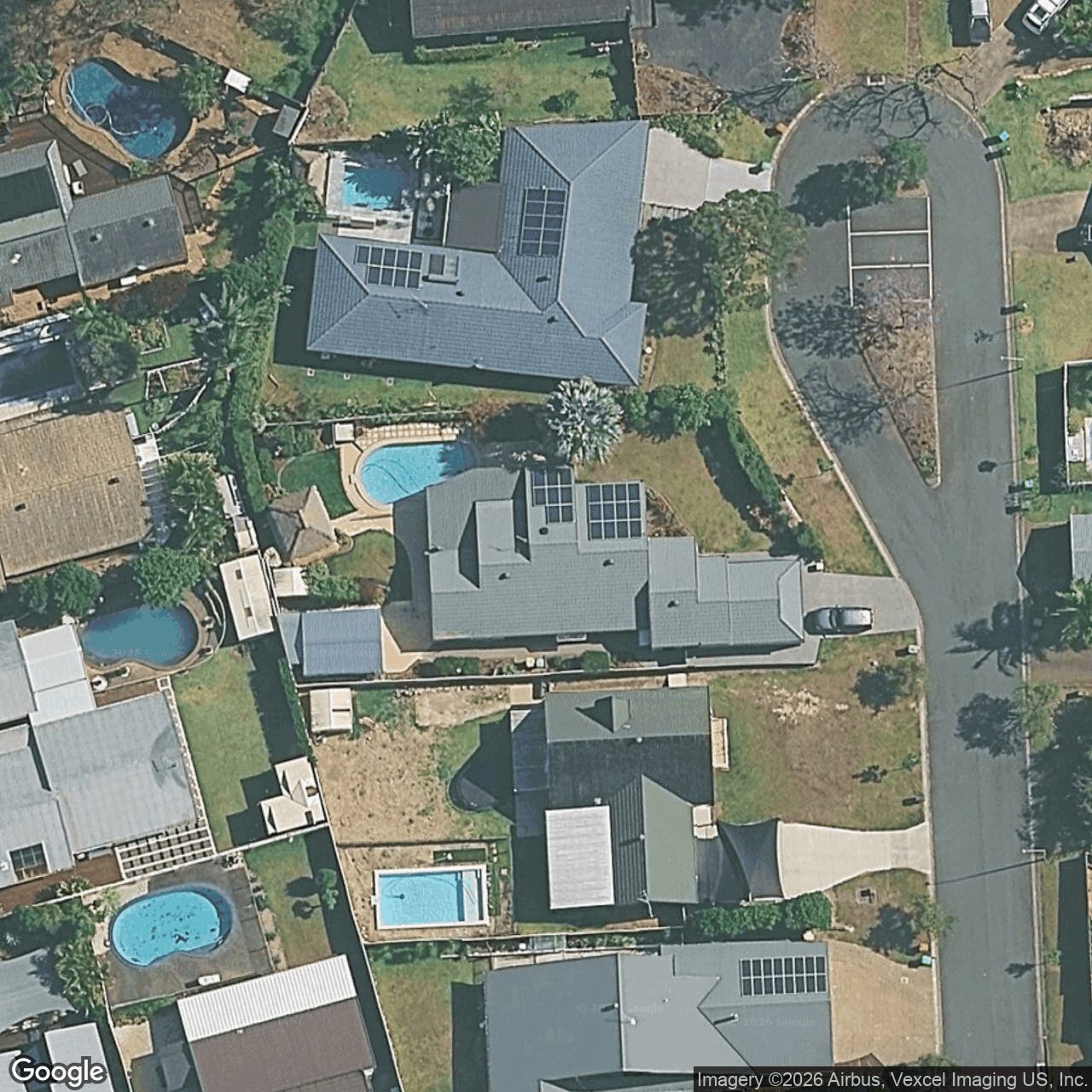 Aerial view of 6 Kirribilli Court, Robina QLD 4226