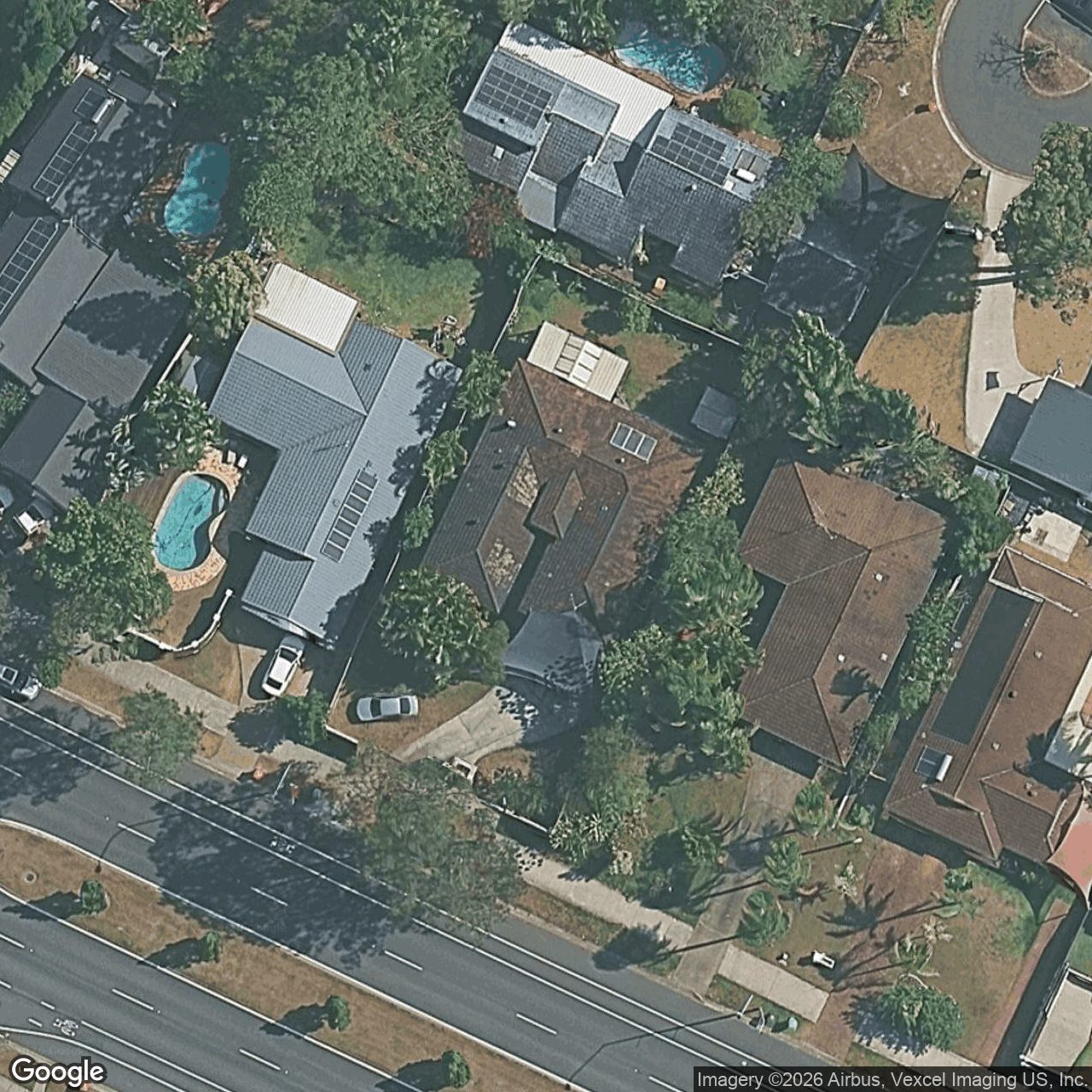 Aerial view of 18 Cottesloe Drive, Robina QLD 4226