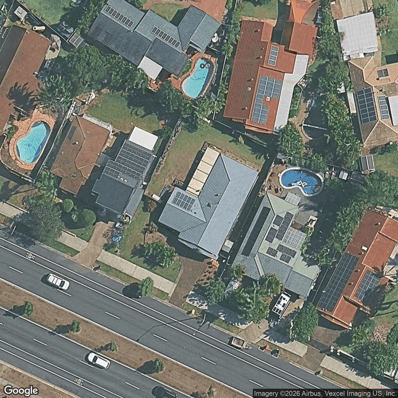 Aerial view of 30 Cottesloe Drive, Robina QLD 4226