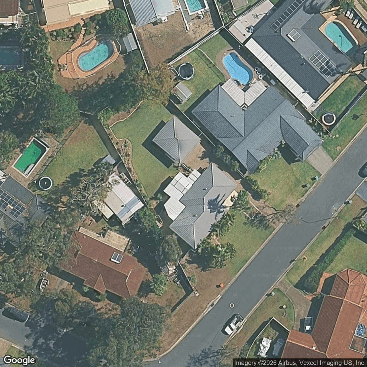 Aerial view of 5 Mosman Road, Robina QLD 4226