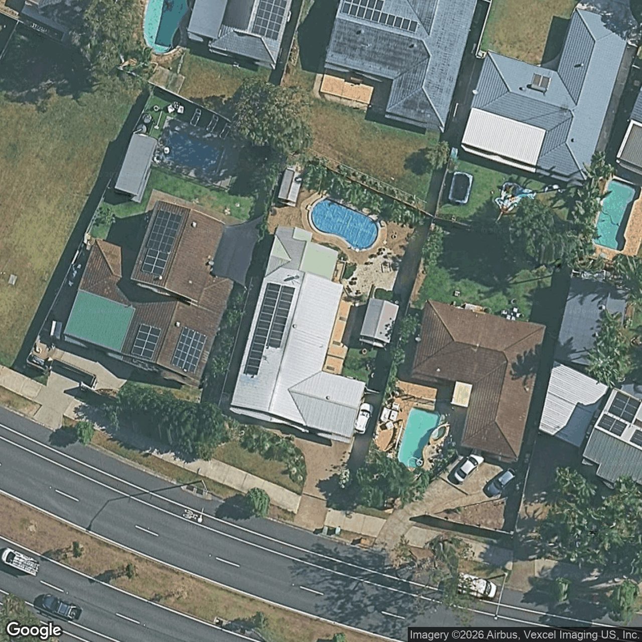 Aerial view of 48 Cottesloe Drive, Robina QLD 4226