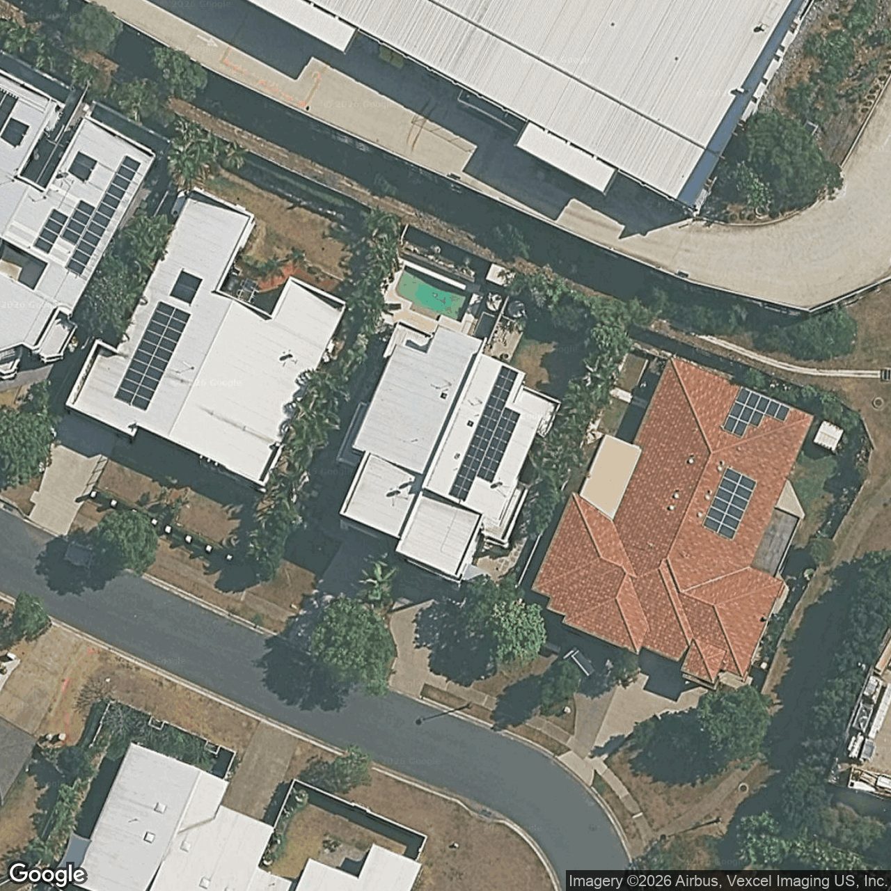 Aerial view of 30 Heights Drive, Robina QLD 4226