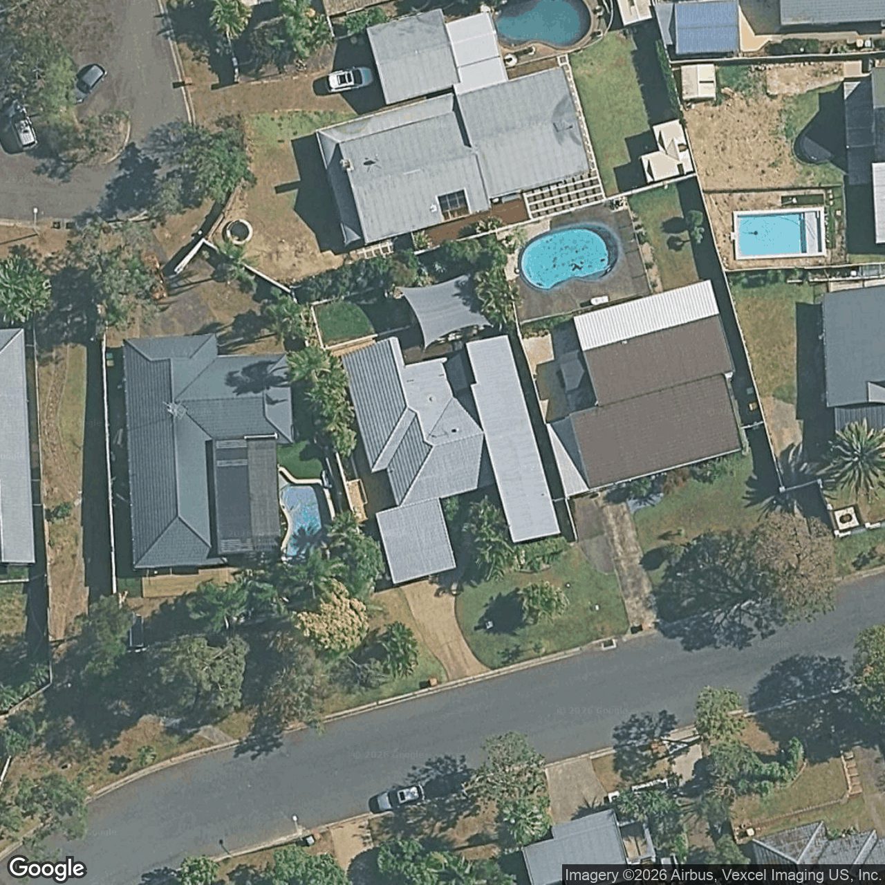 Aerial view of 36 Sandringham Drive, Robina QLD 4226