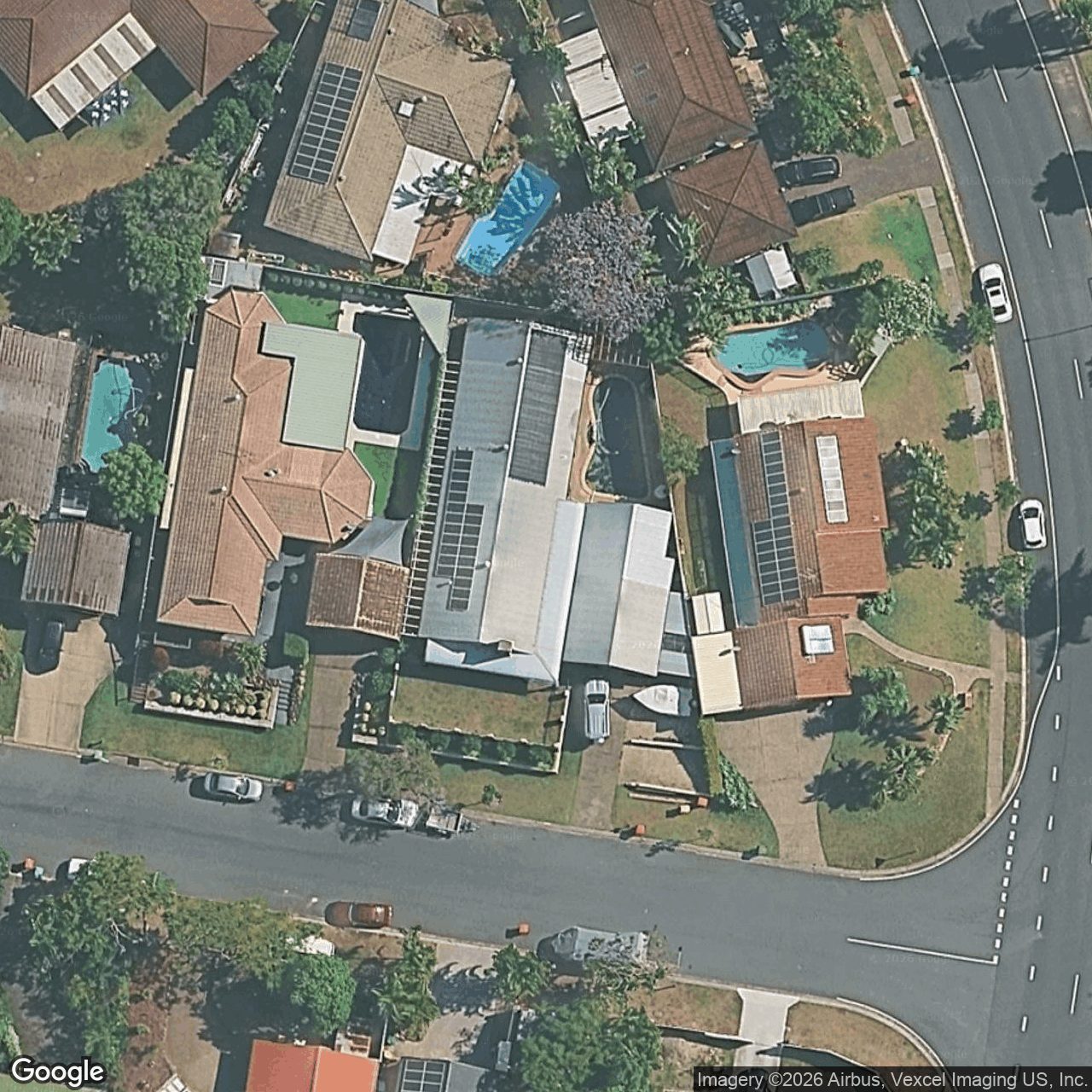 Aerial view of 48 Sandringham Drive, Robina QLD 4226