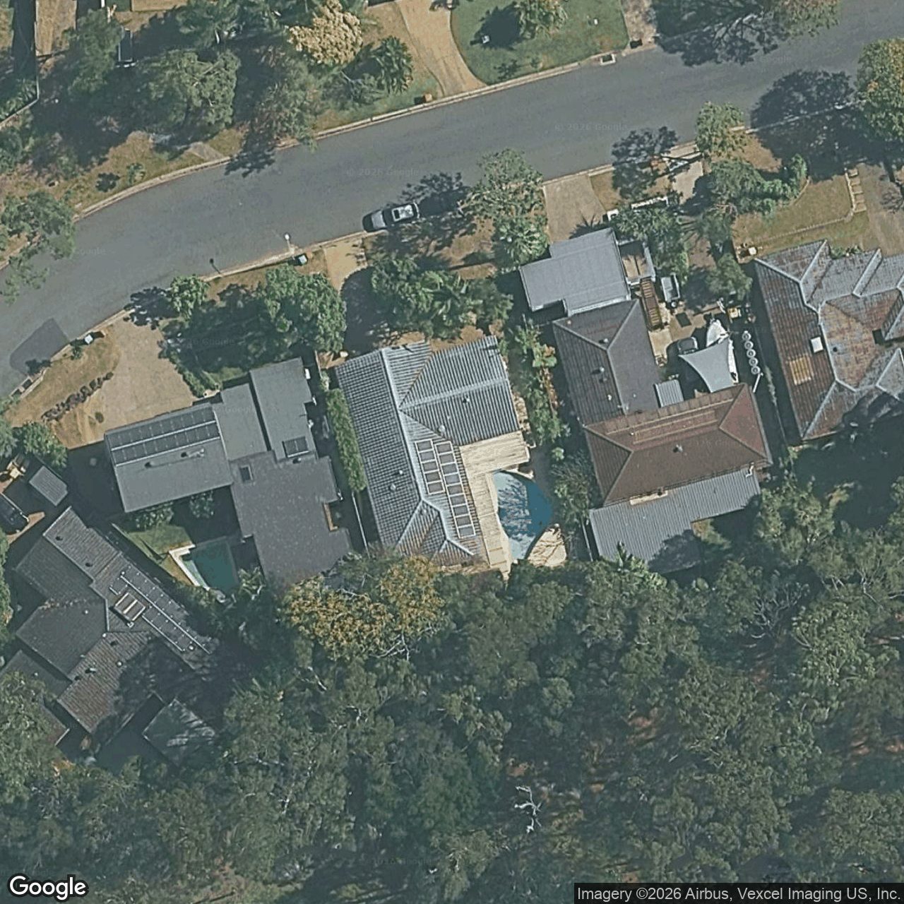Aerial view of 25 Sandringham Drive, Robina QLD 4226