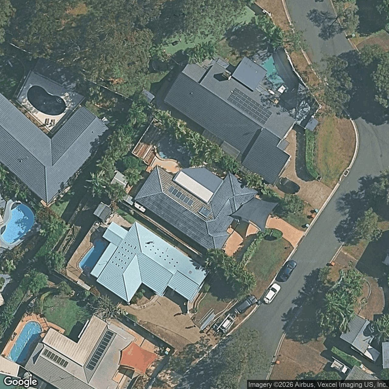 Aerial view of 3 Cremorne Court, Robina QLD 4226
