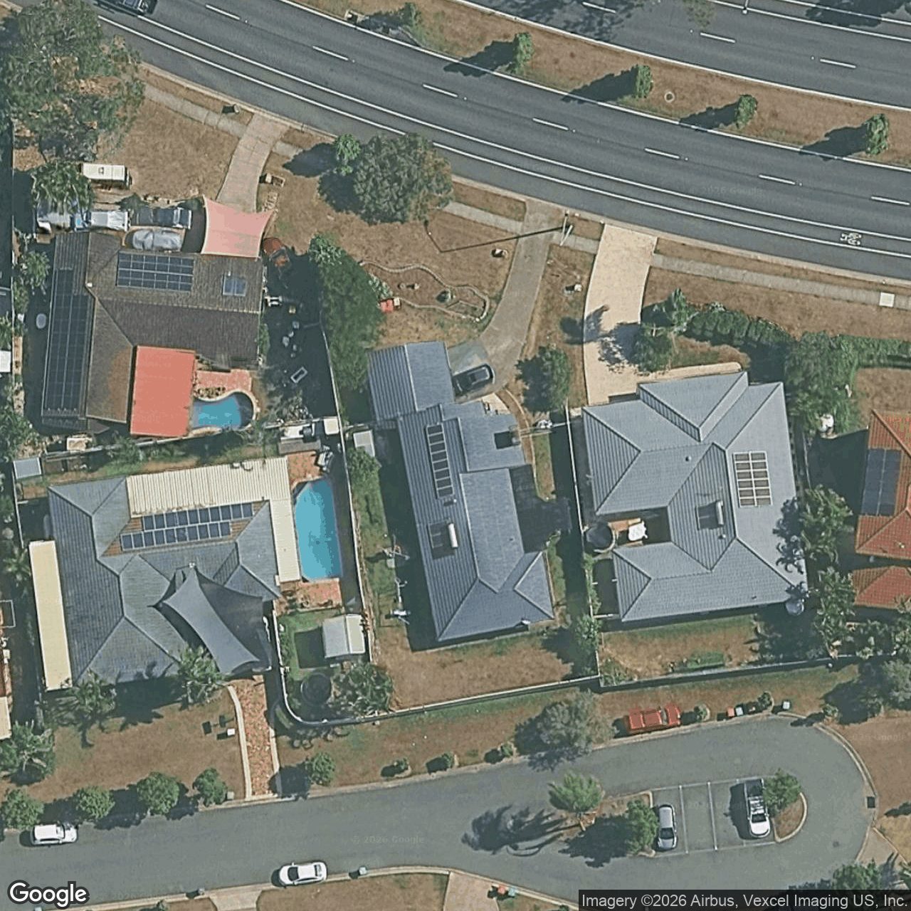 Aerial view of 43 Cottesloe Drive, Robina QLD 4226