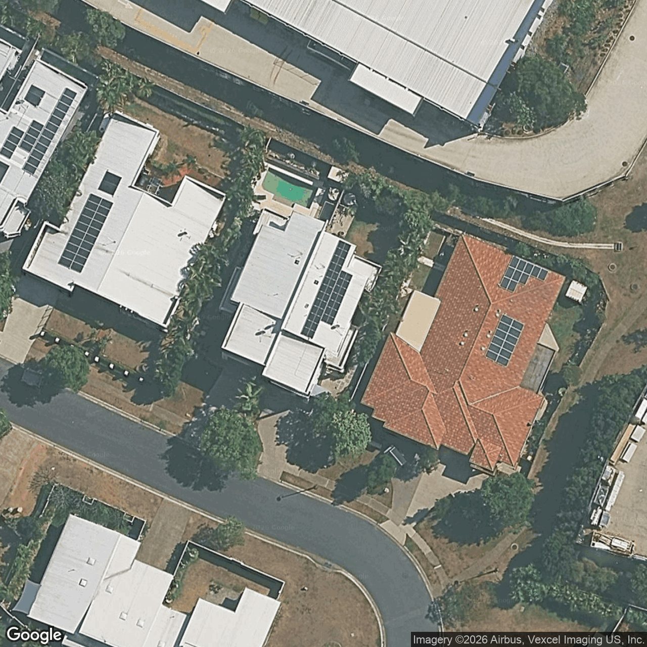 Aerial view of 2/30 Heights Drive, Robina QLD 4226