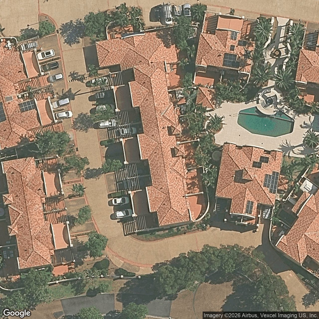 Aerial view of 43/206 Cheltenham Drive