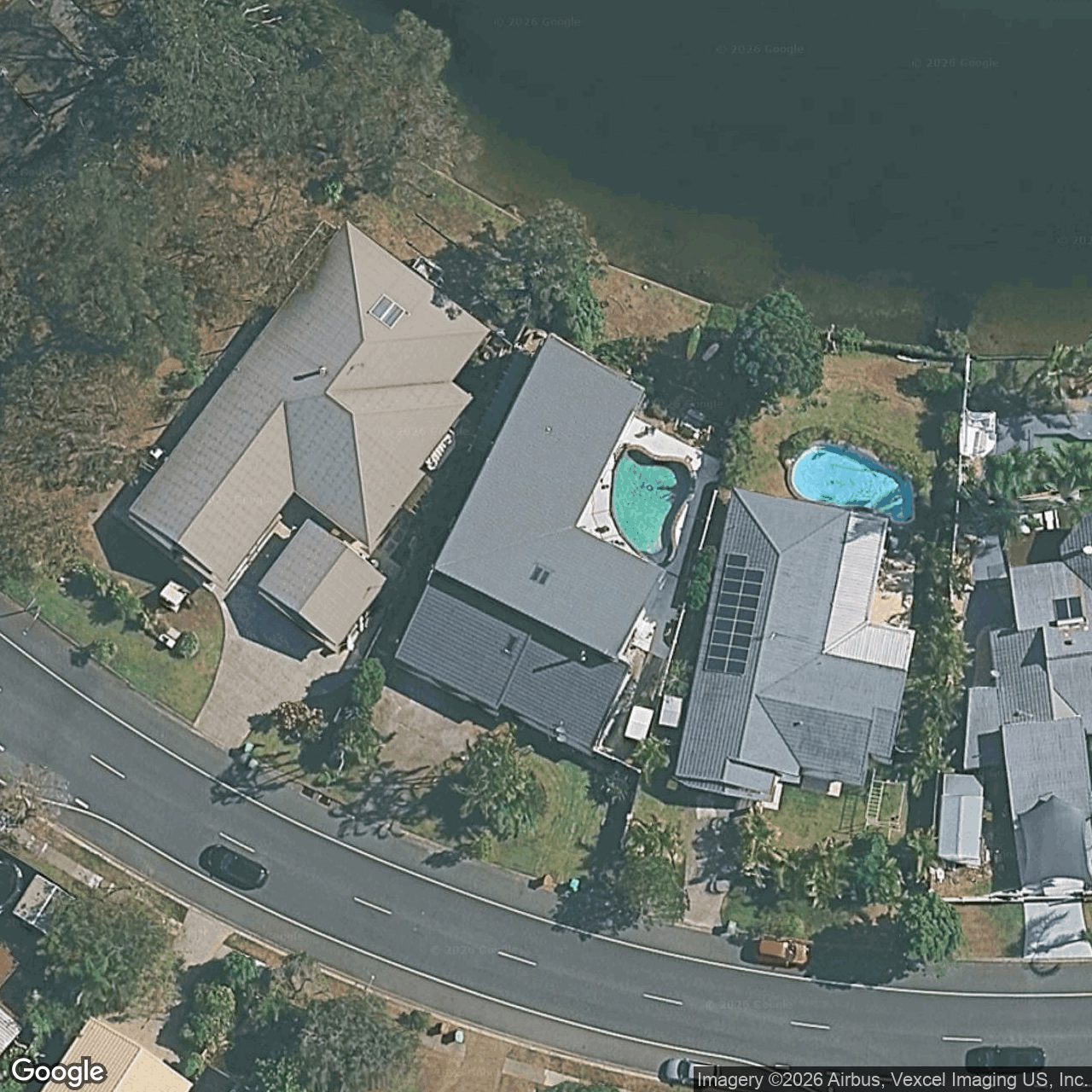 Aerial view of 40 Manly Drive, Robina QLD 4226