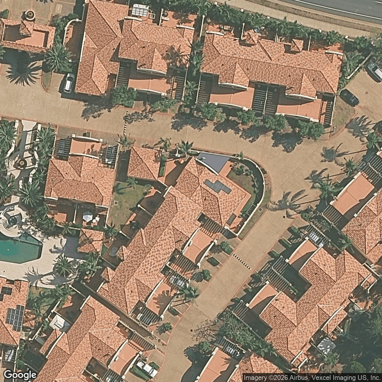 Aerial view of 34/206 Cheltenham Drive
