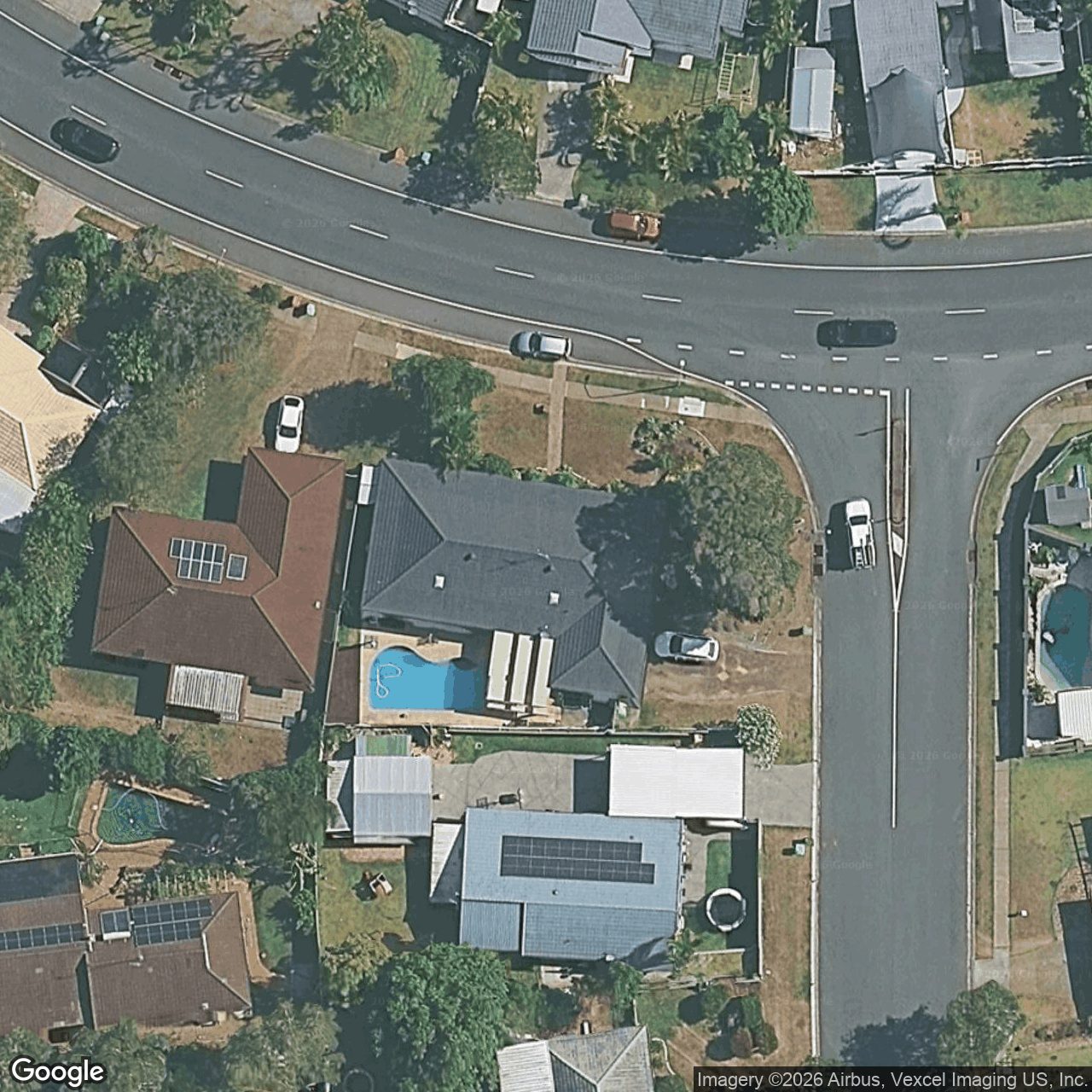 Aerial view of 43 Manly Drive, Robina QLD 4226
