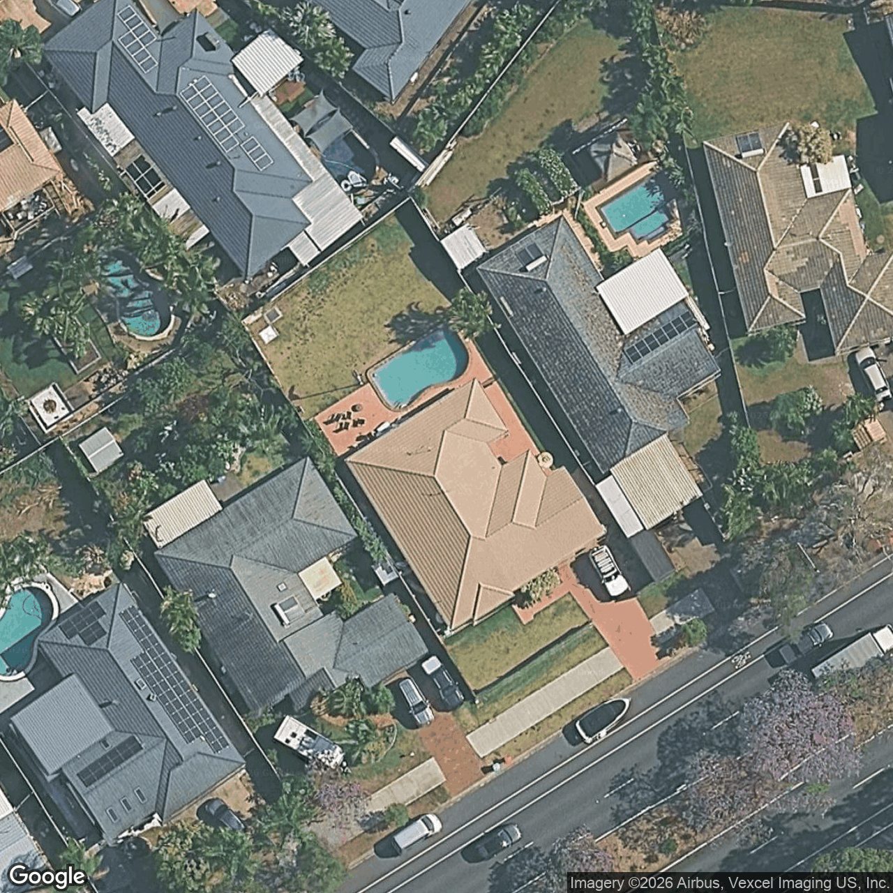 Aerial view of 112 Cottesloe Drive, Robina QLD 4226