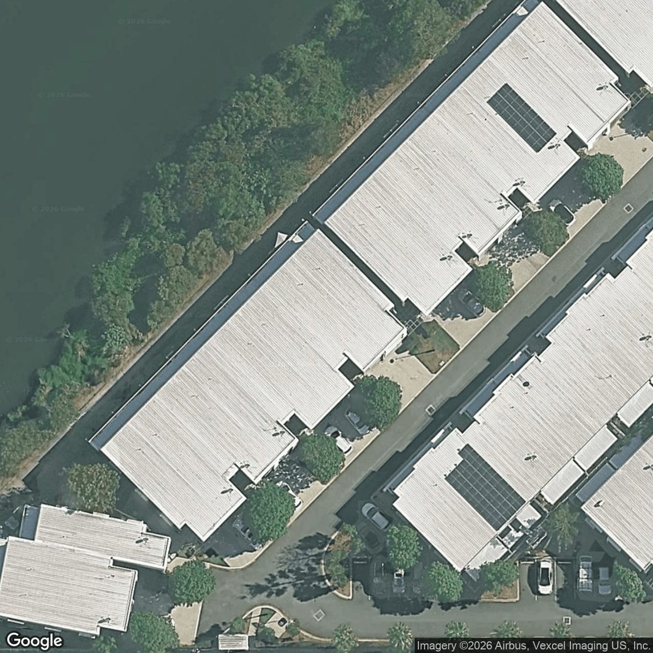 Aerial view of 40/42 Stadium Drive