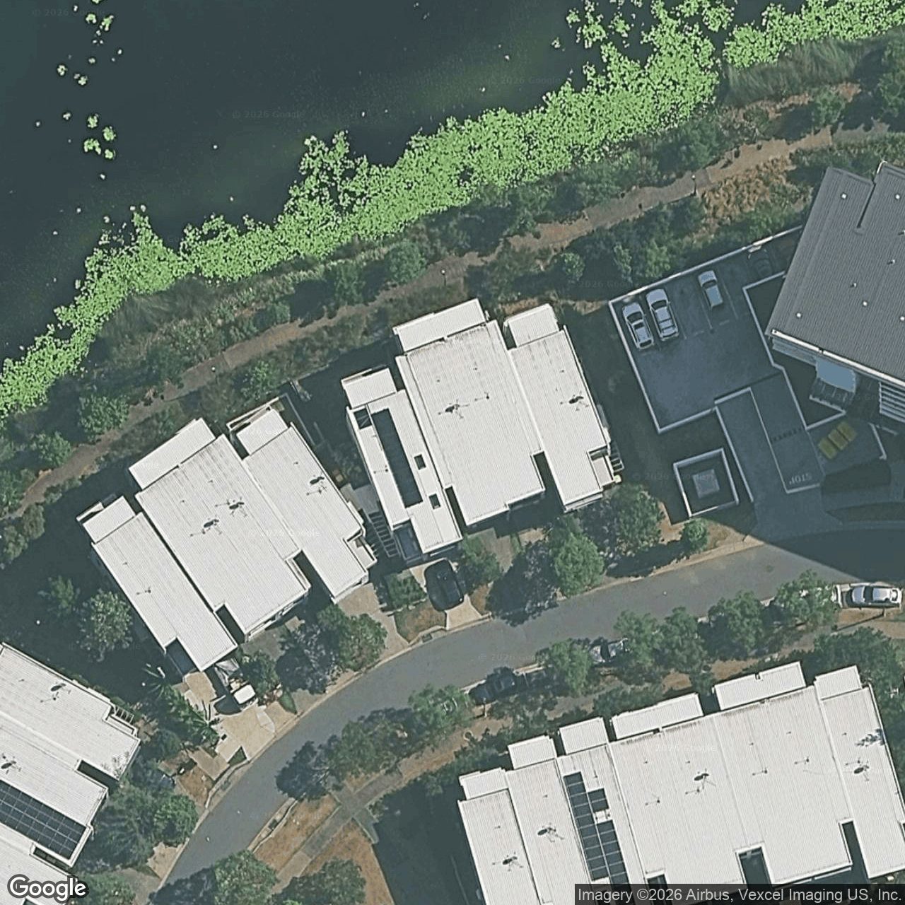Aerial view of 45 Parnell Boulevard, Robina QLD 4226