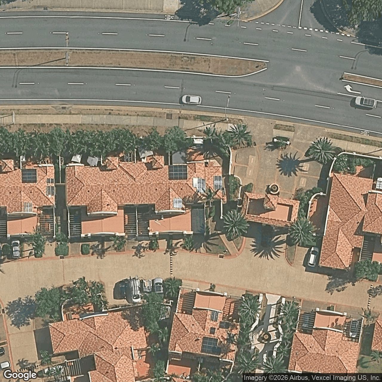 Aerial view of 62/206 Cheltenham Drive